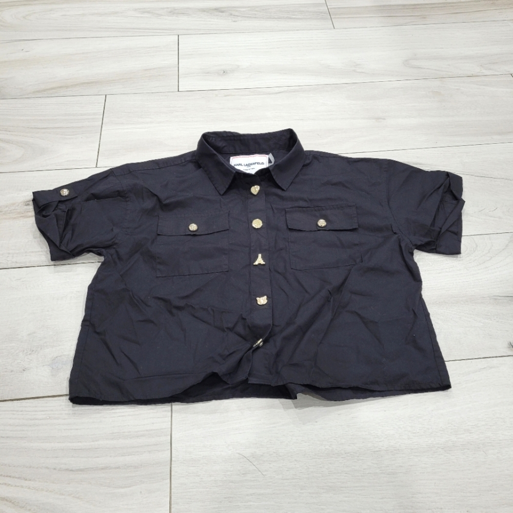 Karl Lagerfeld Boxy Top Medium